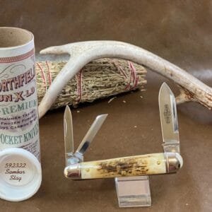 GEC Northfield #592322 Sambar Stag knives for sale