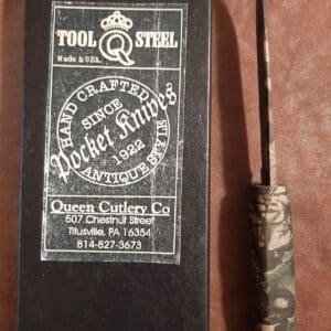 Queen Camouflage Hunter PROTOTYPE knives for sale