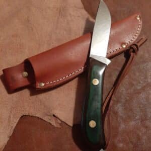 Queen 4180 Dark Green Hunter PROTOTYPE knives for sale