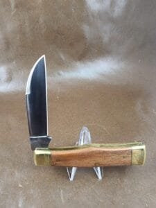 Trestle Pine Gunflint Old Growth Yellow Birch knives for sale