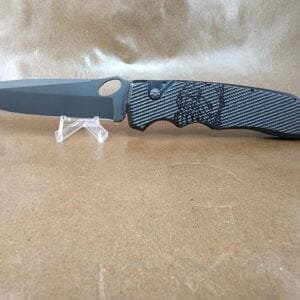 Piranha Predator "Black" Plain S30V Tactical Black Blade