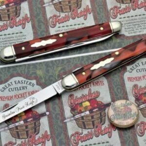 GEC # 892121 Apples And Oranges Fruit Knife