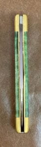 Trestle Pine Knives Gunflint ~ Curly Green Maple Handle knives for sale