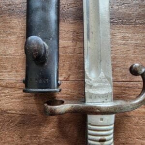 Weyersberg Kirschbaun & Co. Solingen E9267 Vintage Bayonet with original Scabbard
