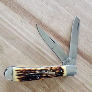 Frost Cutlery Composite Handled Beaver Trapper knives for sale