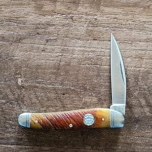 Great Eastern Cutlery #331220Antique Yellow Jigged Bone Conductor (1 of 8) knives for sale