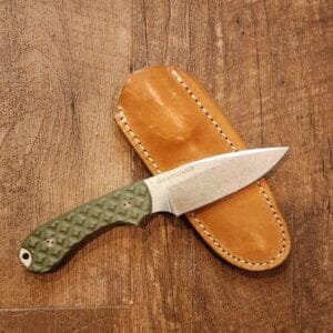 Bradford Guardian 3.25" Blade in N690/OD Green USED