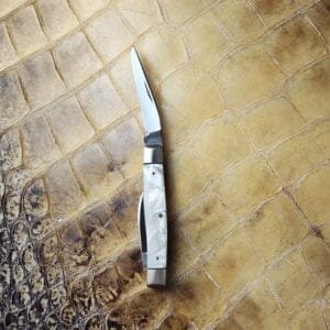 Case XX 92033 SS MOP 1979 2 Blade 1 Dot Pen Knife knives for sale