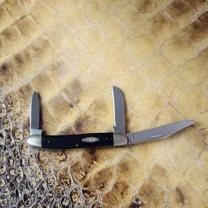 Case XX 087 HE Delrin 3 Blade 2 Dot USA 1978 knives for sale