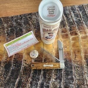 Great Eastern Cutlery #153224 Mexican Bocote Wood Urban Jack PROTOTYPE knives for sale