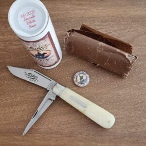 Great Eastern Cutlery #861223P Smooth White Bone "the Rider" SFO CC