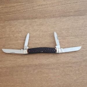 Robeson USA 643777 Vintage 4 Blade Congress, pinched bolsters, never used knives for sale