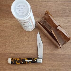 Great Eastern Cutlery #481115 Northfield Tortoise Shell Acrylic (1 of 10) knives for sale
