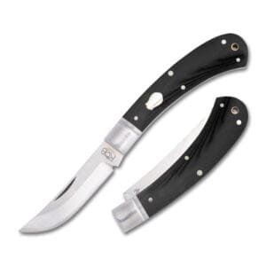 RoseCraft Blades Little Riverbend Skinner Black Micarta RCT001-BM
