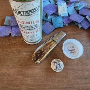 Great Eastern Cutlery #772122 Stag knives for sale