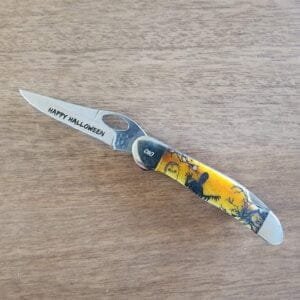 Bear & Son USA Halloween Lockback knives for sale