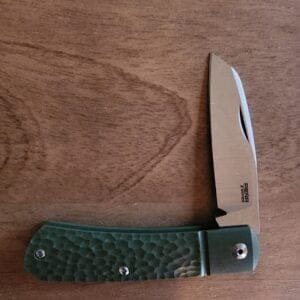 Pena Apache slipjoint OD Green G10 with Jigging knives for sale