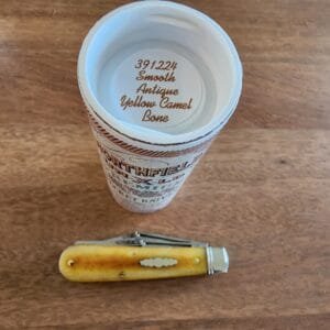 Great Eastern Cutlery #391224 Antique Yellow Smooth Camel Bone