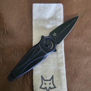 Fox Knives FX-551 SX ALB Saturn in N690 gently used knives for sale