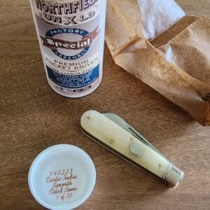 Great Eastern Cutlery #143223 Exotic India Smooth Oiled Bone 1 of 33 SFA knives for sale