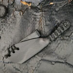 Revenant Corps G10 Great Tailed Grackle with Sheath and with Stingray Accents Black on Black.