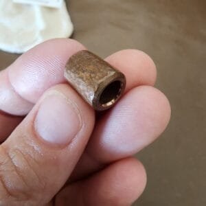 Beads, Custom Made Lanyard Beads By Sean at White Fox Forge Hammered Copper