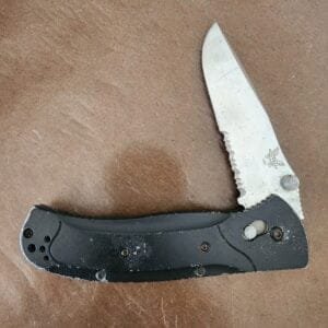 Benchmade 10200 Mel Pardue AUS8 (used) knives for sale