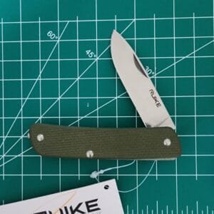 RUIKE M11 Criterion Collection Medium Slip Joint Knife in Green G-10