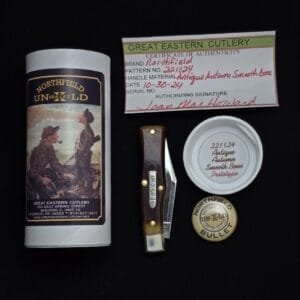 Great Eastern Cutlery #221124 Antique Autumn Smooth Bone PROTOTYPE knives for sale