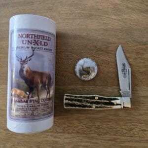 Great Eastern Cutlery #221124 Stag knives for sale