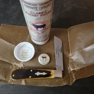 Great Eastern Cutlery #933124 Antique Yellow Natural Bone