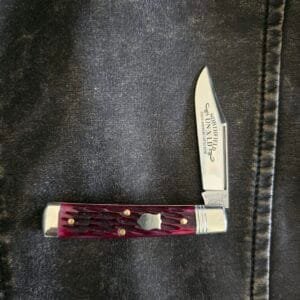 Great Eastern Cutlery #941125 Black Plumb Jigged Bone