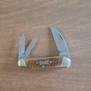 Case Classics 6355 3 Blade Bone Bradford PA USA 1992