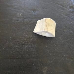 Large Custom Made Lanyard Beads in Deer Antler (3/4")