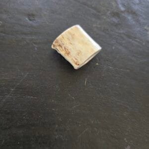 Large Custom Made Lanyard Beads in Deer Antler (3/4")