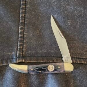 Frost Cutlery Medium Toothpick in Purple Jigged Bone