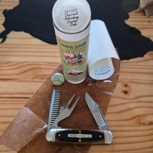 Great Eastern Cutlery #351325 Charred Whiskey Barrel Oak