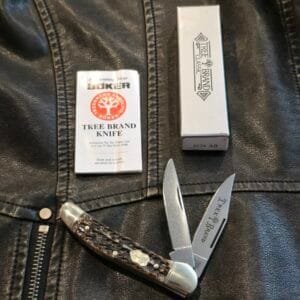 Boker Solingen Barlow Slip Joint Folding Knife in Jigged Bone 2626 AB