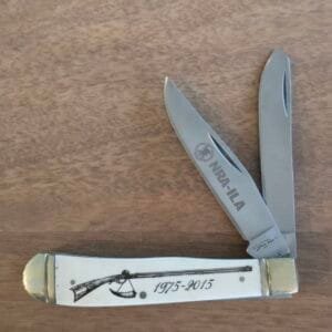 Stone River NRA-ILA 40 Years of Freedom Trapper in White Bone