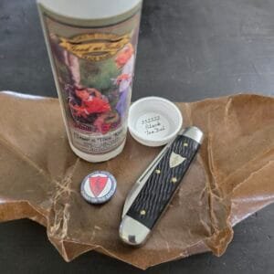 Great Eastern Cutlery #352322 Black Tex Del Johnny OTS