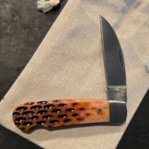 Watchman Brother 1506 with Bone Grips, Lock Back Pocket Knife