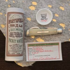 Great Eastern Cutlery #922225 Smooth White Oiled Bone PROTOTYPE