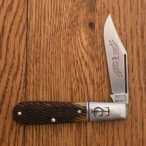 Great Eastern Cutlery #151116 Chestnut Peach Seed Jig Bone